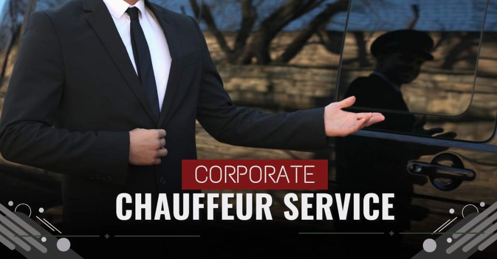 Chauffeur service for corporate professionals.